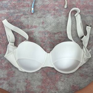 Women's White Underwire Bra